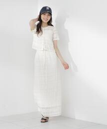 High-Waist Tiered Long Skirt（スカート）｜Her lip to（ハーリップ