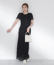 High-Waist Tiered Long Skirt（スカート）｜Her lip to（ハーリップ