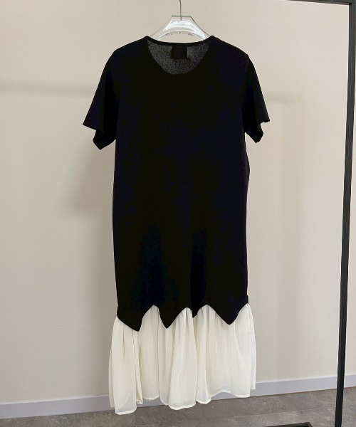 AMAIL(アマイル)の「Lace Collar Dress(ワンピース・レディース・ブラック・FREE)」の7枚目の写真
