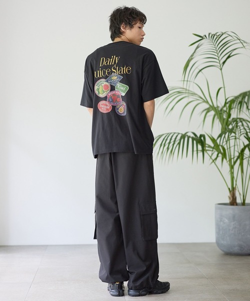 PBLIM(ページボーイリム)の「《UNISEX》フルーツステッカーT / 刺繍デザイン(Tシャツ/カットソー・レディース・オフホワイト/グレー/ブラック・FREE)」の20枚目の写真