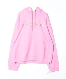 BOXY METALLIC SKULL HOODIE