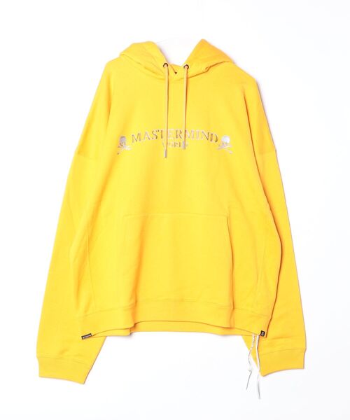 mastermind JAPAN(マスターマインド)の「BOXY METALLIC SKULL HOODIE(パーカー・メンズ・ピンク/イエロー/ブラック・XL)」の1枚目の写真