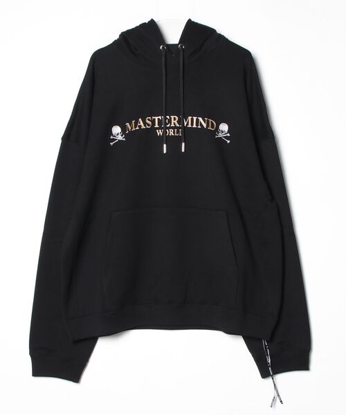 mastermind JAPAN(マスターマインド)の「BOXY METALLIC SKULL HOODIE(パーカー・メンズ・ピンク/イエロー/ブラック・XL)」の2枚目の写真