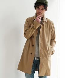 green label relaxing | 【WEB限定】★★W/RE/PE/CHINO ステンカラーコート †(ステンカラーコート)