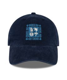BEACHESANDCREAM（ビーチスアンドクリーム）の「Island Breeze Cation Ball cap-navy（キャップ）」