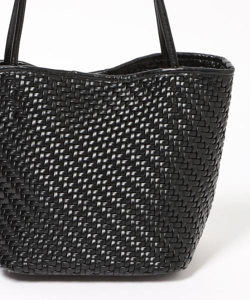 Elura（エルーラ）の「【cache cache(カシュカシュ)】メッシュミニトート/869759（トートバッグ・レディース・ブラウン/ブラック・FREE）」の20枚目の写真