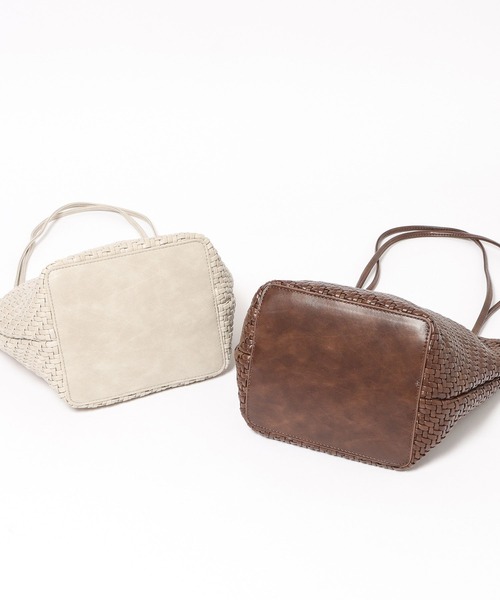 Elura（エルーラ）の「【cache cache(カシュカシュ)】メッシュミニトート/869759（トートバッグ・レディース・ブラウン/ブラック・FREE）」の14枚目の写真