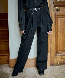 Casper John（キャスパージョン）の「Wool mix straight denim pants/ウールミックスストレートデニムパンツ（デニムパンツ）」