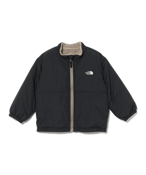 THE NORTH FACE(ザノースフェイス)の「【WEB限定】THE NORTH FACE / ベビー リバーシブル コージー ジャケット 2026FW(80~90cm) 上着 防寒着 アウター 通園(ブルゾン・キッズ・ブラック/ブルー系その他3/ピンク・90t/80)」の2枚目の写真
