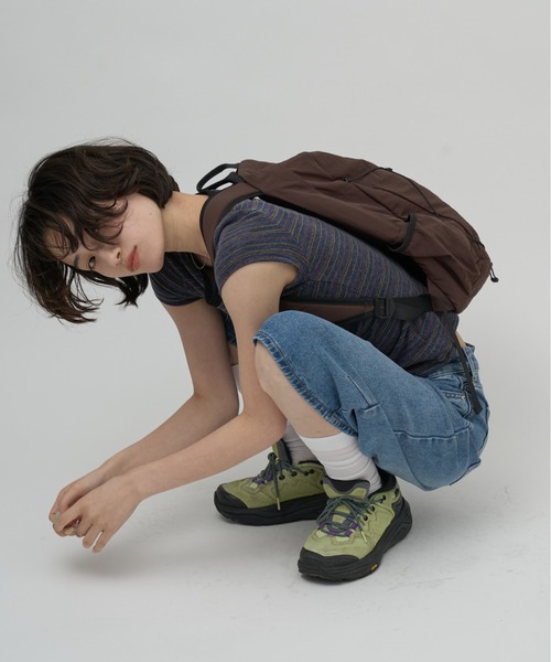 OFROOM(オフルーム)の「Multi Border Tee|マルチボーダーTee(Tシャツ/カットソー・レディース・ネイビー/グレー・FREE)」の21枚目の写真