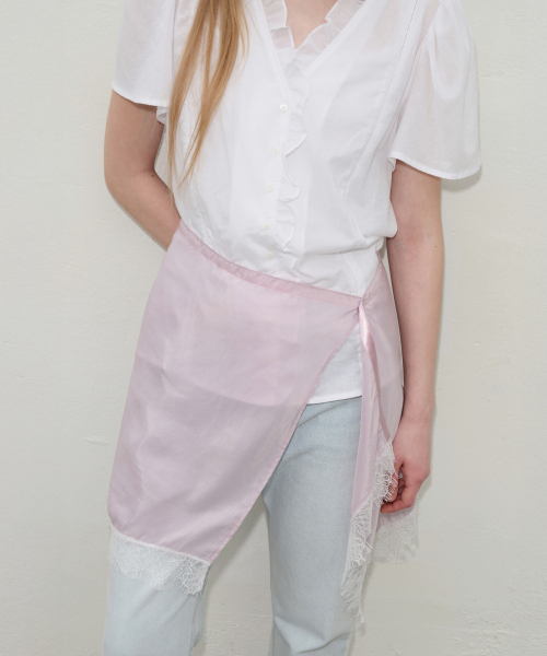LEVAR（レバー）の「Lace Layered Wrap Skirt - Mist Lavender（スカート・レディース・その他・FREE）」の2枚目の写真