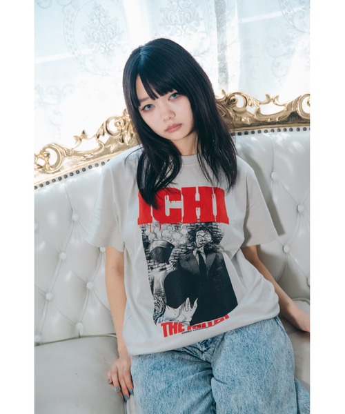 ハードコアチョコレート(ハードコアチョコレート)の「殺し屋1 KAKIHARA VS SUZUKI(沸騰油グレージュ)(Tシャツ/カットソー・メンズ・ナチュラル・XX-LARGE/X-LARGE/LARGE)」の4枚目の写真