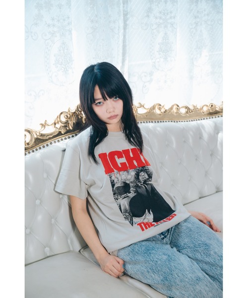 ハードコアチョコレート(ハードコアチョコレート)の「殺し屋1 KAKIHARA VS SUZUKI(沸騰油グレージュ)(Tシャツ/カットソー・メンズ・ナチュラル・XX-LARGE/X-LARGE/LARGE)」の5枚目の写真
