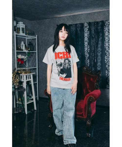 ハードコアチョコレート(ハードコアチョコレート)の「殺し屋1 KAKIHARA VS SUZUKI(沸騰油グレージュ)(Tシャツ/カットソー・メンズ・ナチュラル・XX-LARGE/X-LARGE/LARGE)」の6枚目の写真