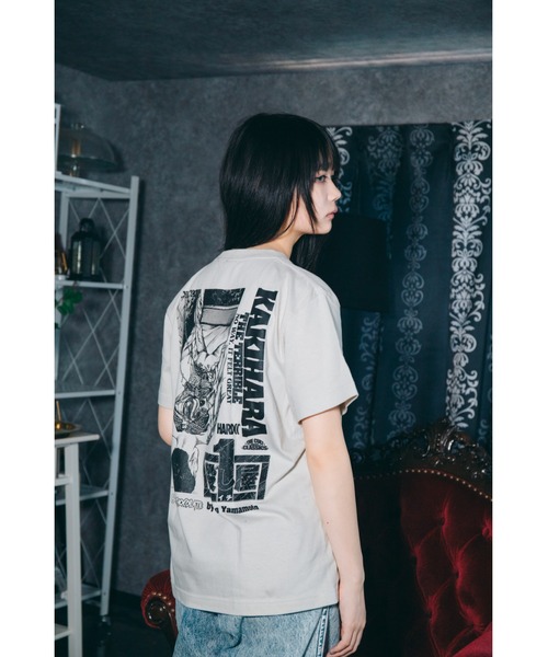 ハードコアチョコレート(ハードコアチョコレート)の「殺し屋1 KAKIHARA VS SUZUKI(沸騰油グレージュ)(Tシャツ/カットソー・メンズ・ナチュラル・XX-LARGE/X-LARGE/LARGE)」の8枚目の写真