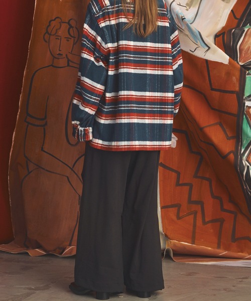 MAISON SPECIAL(メゾンスペシャル)の「《UNISEX》One Tuck Prime-Wide Snow Slacks/ワンタックプライムワイドスノースラックス【MAISON SPECIAL/メゾンスペシャル】(スラックス・メンズ・ブラウン/チャコールグレー/ブラック・2/1/0)」の18枚目の写真