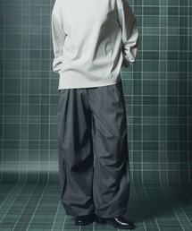 MAISON SPECIAL（メゾンスペシャル）の「《UNISEX》One Tuck Prime-Wide Snow Slacks ワンタックプライムワイドスノースラックス【MAISON SPECIAL メゾンスペシャル】（スラックス）」