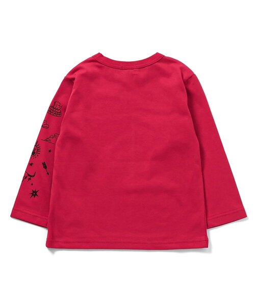 F.O.KIDS(エフオーキッズ)の「【接触冷感/吸水速乾】ARIZONAロゴ長袖Tシャツ_UVカット(Tシャツ/カットソー・キッズ・オフホワイト/レッド/グレー・90/140/160/150/130/120/110/100/80)」の8枚目の写真