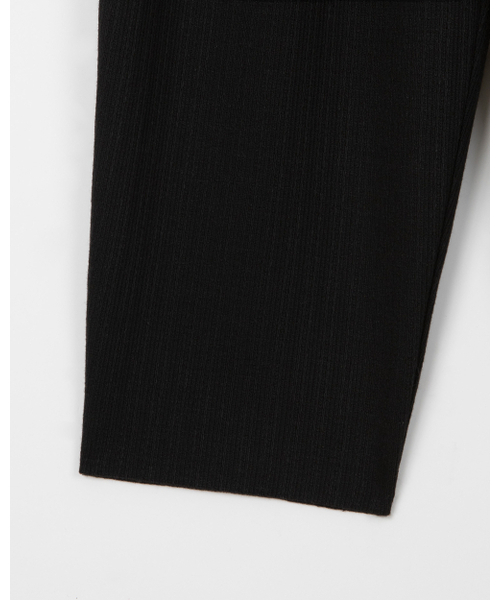 THEENDQUESTION(ジエンドクエスチョン)の「Knit tuck wide pants / BLACK(その他パンツ・レディース・その他・FREE)」の11枚目の写真