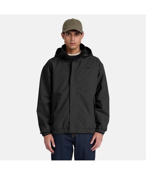 Timberland(ティンバーランド)の「ウォータープルーフ ボンバー ジャケット メンズ (防水)(マウンテンパーカー・メンズ・ブラック・LARGE/MEDIUM/SMALL/X-LARGE/XX-LARGE)」の1枚目の写真