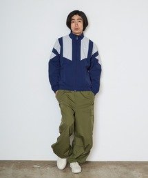 adidas（アディダス）の「adidas/アディダス M BLOCKED TRACKTOP ブロックド トラックトップ トラックジャケット ナイロンジャケット ナイロンアウター ライトアウター 配色 切り替え メンズ レディース 2026年 夏 夏服 秋 秋服（ブルゾン）」