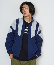 adidas（アディダス）の「adidas/アディダス M BLOCKED TRACKTOP ブロックド トラックトップ トラックジャケット ナイロンジャケット ナイロンアウター ライトアウター 配色 切り替え メンズ レディース 2026年 夏 夏服 秋 秋服（ブルゾン）」