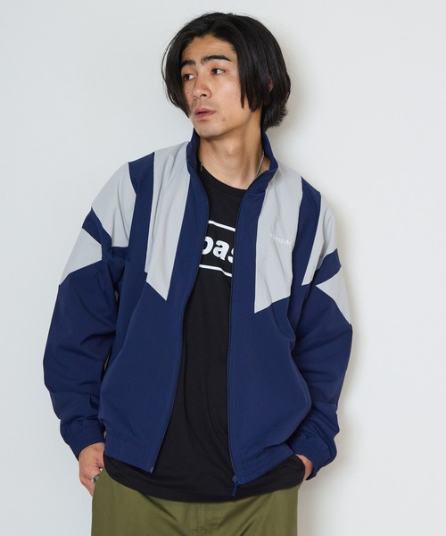 adidas(アディダス)の「adidas/アディダス M BLOCKED TRACKTOP ブロックド トラックトップ トラックジャケット ナイロンジャケット ナイロンアウター ライトアウター 配色 切り替え メンズ レディース 2026年 夏 夏服 秋 秋服(ブルゾン・メンズ・ブラック/インディゴブルー・S/M/L/XL)」の19枚目の写真