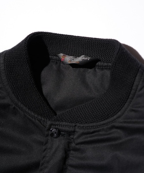 TOWNCRAFT(タウンクラフト)の「TOWNCRAFT / タウンクラフト PADDED SHORT DERBY JACKET 中綿 ショートダービージャケット(MA-1・メンズ・ブラック/オリーブ/ネイビー・X-LARGE/LARGE/MEDIUM)」の5枚目の写真