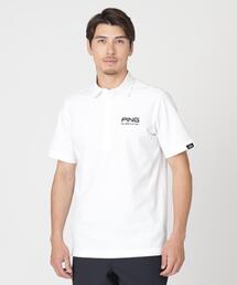 【PING APPAREL】全方向ストレッチシアサッカー半袖ポロシャツ (MENS)