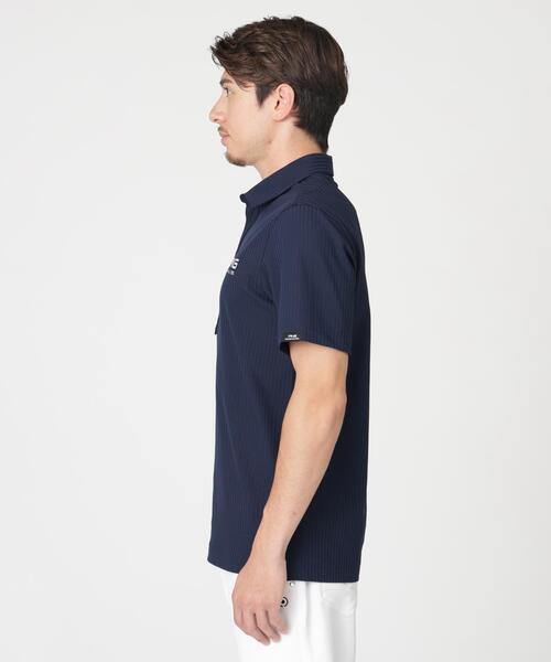 PING（ピン）の「【PING APPAREL】全方向ストレッチシアサッカー半袖ポロシャツ (MENS)（ポロシャツ・メンズ・ネイビー/ホワイト/ベージュ・M/LL1/L/LL/S）」の21枚目の写真