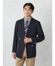 Perfect Suit FActory（パーフェクトスーツファクトリー）の「【洗える】ダブルメタル釦ジャケット【ビジカジのアンサーシリーズ！】（テーラードジャケット）」