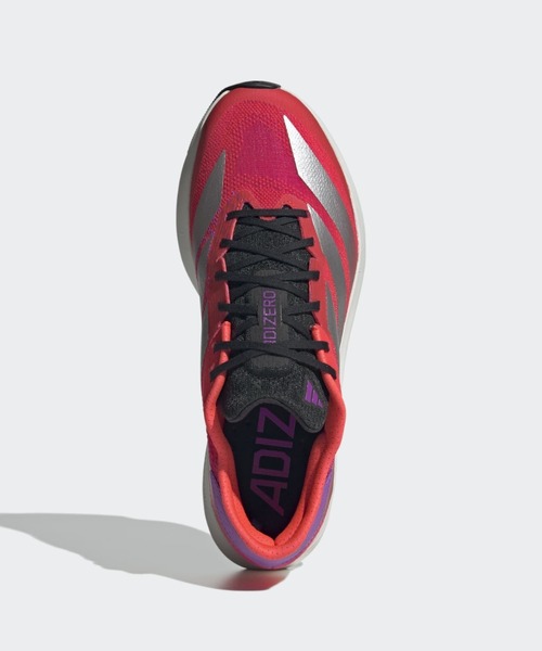 adidas(アディダス)の「アディゼロ SL 2 / Adizero SL 2 / アディダス adidas(スニーカー・メンズ・レッド・27.0cm/27.5cm/28.0cm/28.5cm/29.0cm/22.0cm/25.0cm/26.0cm/26.5cm)」の2枚目の写真