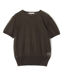 セルロースカシミヤ ハーフスリーブプルオーバー