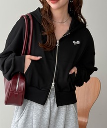 GeeRA別注【PENNEYS】裏毛ダブルジップショートパーカー