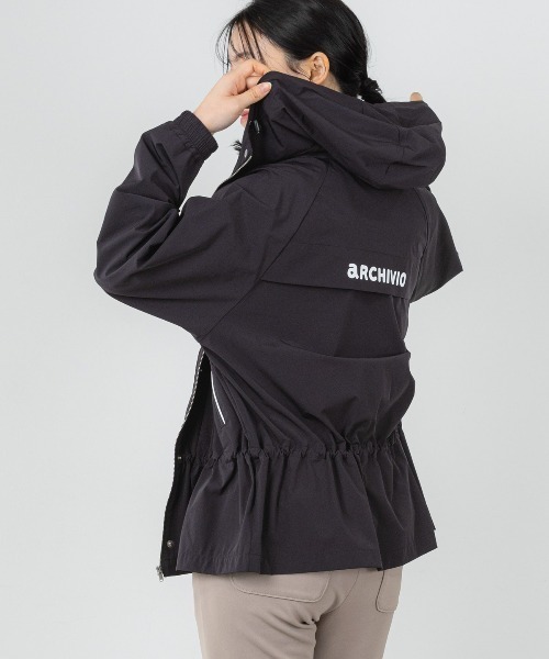 archivio（アルチビオ）の「＜LADIES>UV撥水パイピングブルゾン（ブルゾン・レディース・ベージュ/ライトオレンジ系/ブラック・S/L/M）」の13枚目の写真