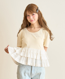 ペプラムストーンTシャツ