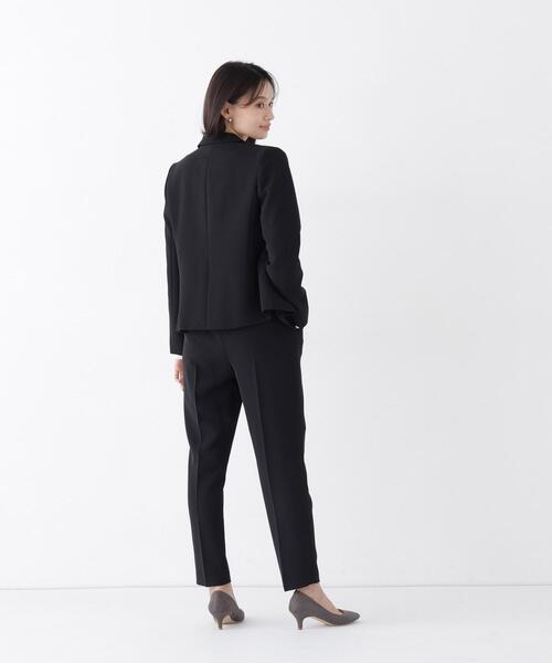 NATURAL BEAUTY BASIC(ナチュラルビューティーベーシック)の「ストレッチツイル SETUP テーパードパンツ(その他パンツ・レディース・ネイビー/ブラック・X-SMALL/SMALL/MEDIUM/LARGE)」の5枚目の写真
