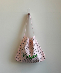FULOTY（フロティ）の「Dot eco bag pink（エコバッグ/サブバッグ）」