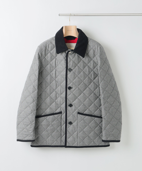 Mackintosh(マッキントッシュ)の「MACKINTOSH(マッキントッシュ) 別注 WAVERLY ”ハウンドトゥース”(その他アウター・メンズ・ブラック・40/38/36/34)」の3枚目の写真