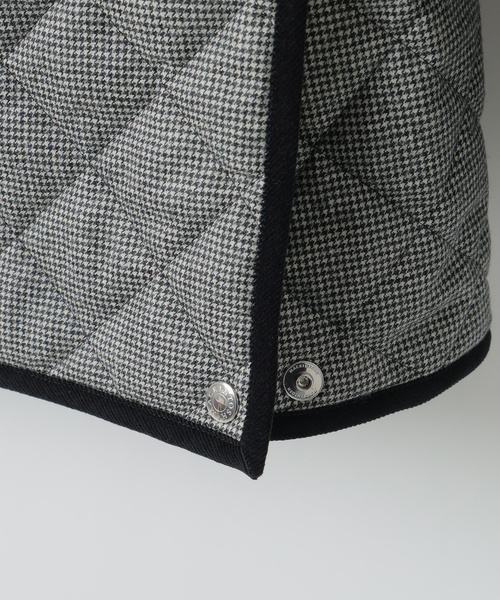 Mackintosh(マッキントッシュ)の「MACKINTOSH(マッキントッシュ) 別注 WAVERLY ”ハウンドトゥース”(その他アウター・メンズ・ブラック・40/38/36/34)」の10枚目の写真