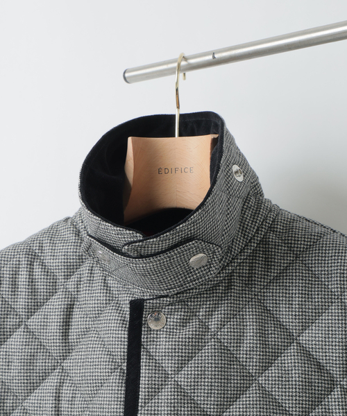 Mackintosh(マッキントッシュ)の「MACKINTOSH(マッキントッシュ) 別注 WAVERLY ”ハウンドトゥース”(その他アウター・メンズ・ブラック・40/38/36/34)」の11枚目の写真