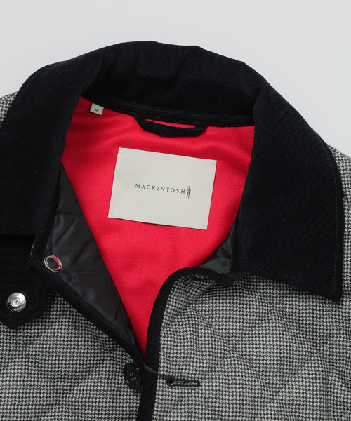 Mackintosh(マッキントッシュ)の「MACKINTOSH(マッキントッシュ) 別注 WAVERLY ”ハウンドトゥース”(その他アウター・メンズ・ブラック・40/38/36/34)」の12枚目の写真