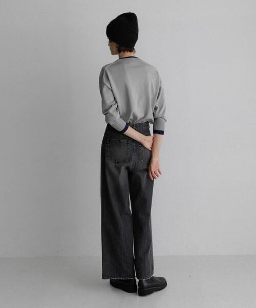 URBAN RESEARCH Sonny Label(アーバンリサーチサニーレーベル)の「アンチピリングバイカラーニット(ニット/セーター・レディース・グレー/ネイビー/ブラウン・FREE)」の21枚目の写真