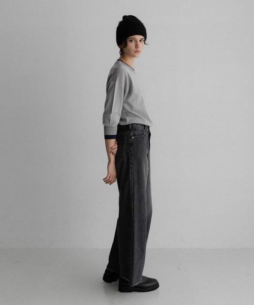 URBAN RESEARCH Sonny Label(アーバンリサーチサニーレーベル)の「アンチピリングバイカラーニット(ニット/セーター・レディース・グレー/ネイビー/ブラウン・FREE)」の22枚目の写真
