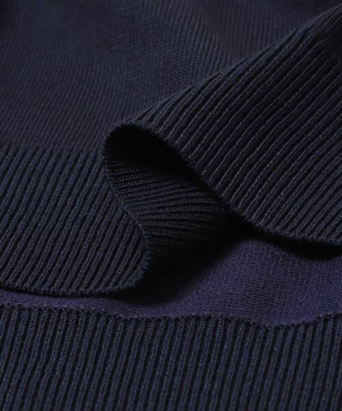URBAN RESEARCH Sonny Label(アーバンリサーチサニーレーベル)の「アンチピリングバイカラーニット(ニット/セーター・レディース・グレー/ネイビー/ブラウン・FREE)」の14枚目の写真