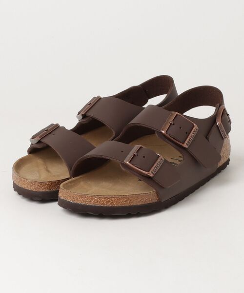 BIRKENSTOCK(ビルケンシュトック)の「【公式】ビルケンシュトック Milano/ミラノ ビルコフロー(サンダル・レディース・ダークブラウン・25cm【レギュラー幅】/26.5cm【レギュラー幅】/28cm【レギュラー幅】/23cm【ナロー幅】/25cm【ナロー幅】/24cm【ナロー幅】/24.5cm【ナロー幅】/27cm【レギュラー幅】)」の1枚目の写真