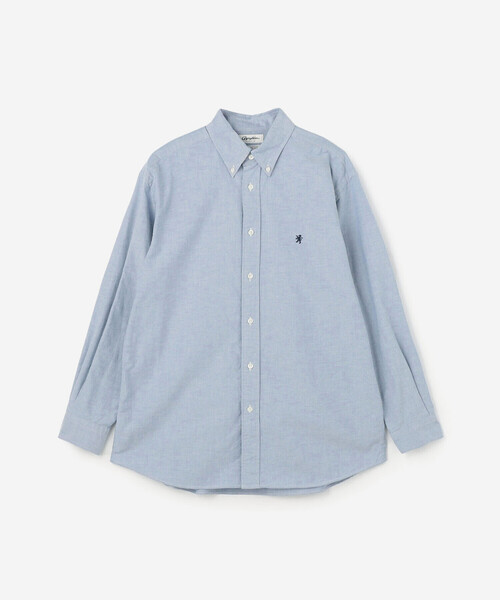 GYMPHLEX(ジムフレックス)の「Gymphlex | オックスフォード 長袖ボタンダウンシャツ SOLID MEN(シャツ/ブラウス・メンズ・ブルー/ホワイト・M/L/XL)」の12枚目の写真