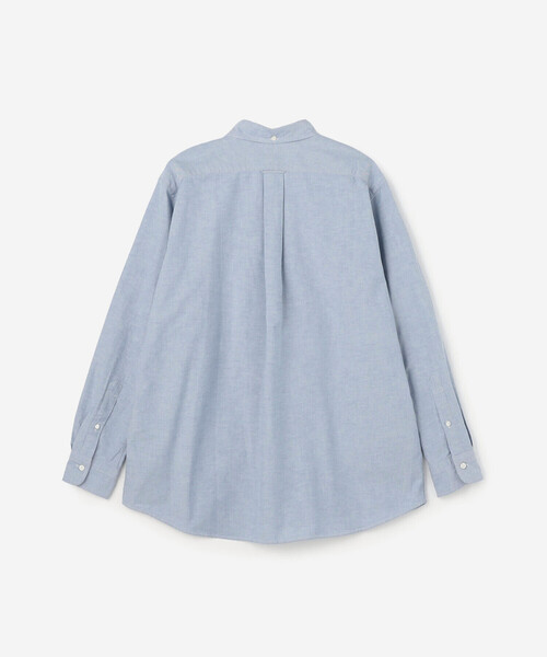GYMPHLEX(ジムフレックス)の「Gymphlex | オックスフォード 長袖ボタンダウンシャツ SOLID MEN(シャツ/ブラウス・メンズ・ブルー/ホワイト・M/L/XL)」の13枚目の写真