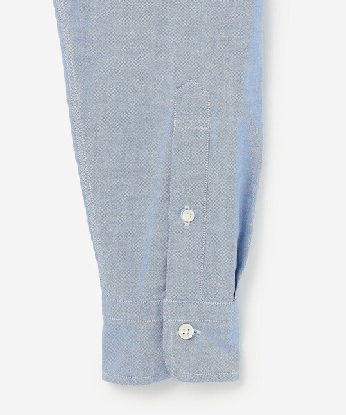 GYMPHLEX(ジムフレックス)の「Gymphlex | オックスフォード 長袖ボタンダウンシャツ SOLID MEN(シャツ/ブラウス・メンズ・ブルー/ホワイト・M/L/XL)」の5枚目の写真