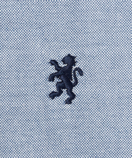 GYMPHLEX(ジムフレックス)の「Gymphlex | オックスフォード 長袖ボタンダウンシャツ SOLID MEN(シャツ/ブラウス・メンズ・ブルー/ホワイト・M/L/XL)」の7枚目の写真
